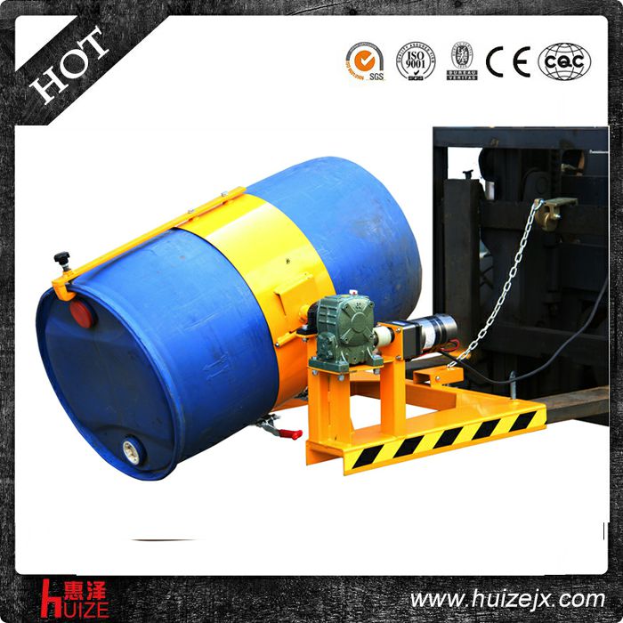叉車專用倒桶機(jī)具（塑鐵桶，電翻轉(zhuǎn)）
