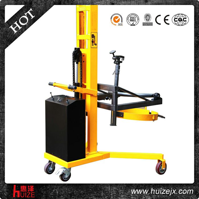 半電動油桶車（直角腿，夾鐵桶翻轉(zhuǎn)）2