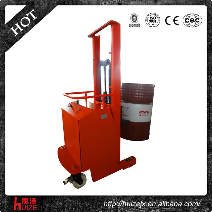 半電動配重油桶車（無底腿,只堆垛，不翻轉(zhuǎn)）